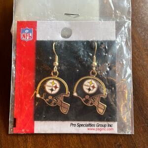 NFL Football Pittsburgh Steelers Earrings #153